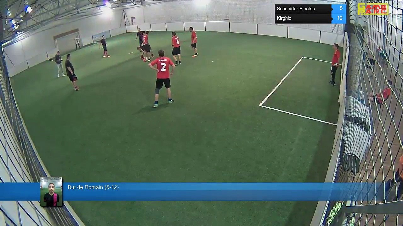 But de Romain (5-12) - Schneider Electric Vs Kirghiz - 05/10/17 21:00 - LIGUE 2 - Poitiers Game Parc