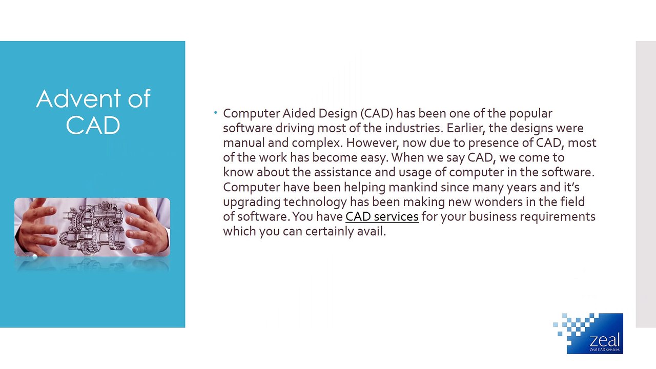 Effects of 3D CAD modelling in CAD industry