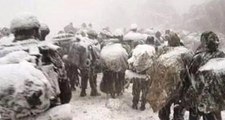 Kato Dağı'nda Kar ve Tipiye Aldırış Etmeyen Mehmetçik, Teröritlerin İzini Sürüyor