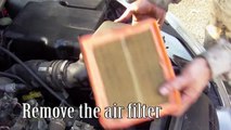 All filters change step by step : air / cabin/pollen / fuel filter