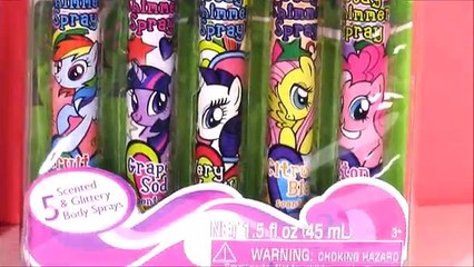 My Little Pony Applejack Cutie Twisty-Do Curling Hair PONY! MLP Scented Shimmer Sprays!