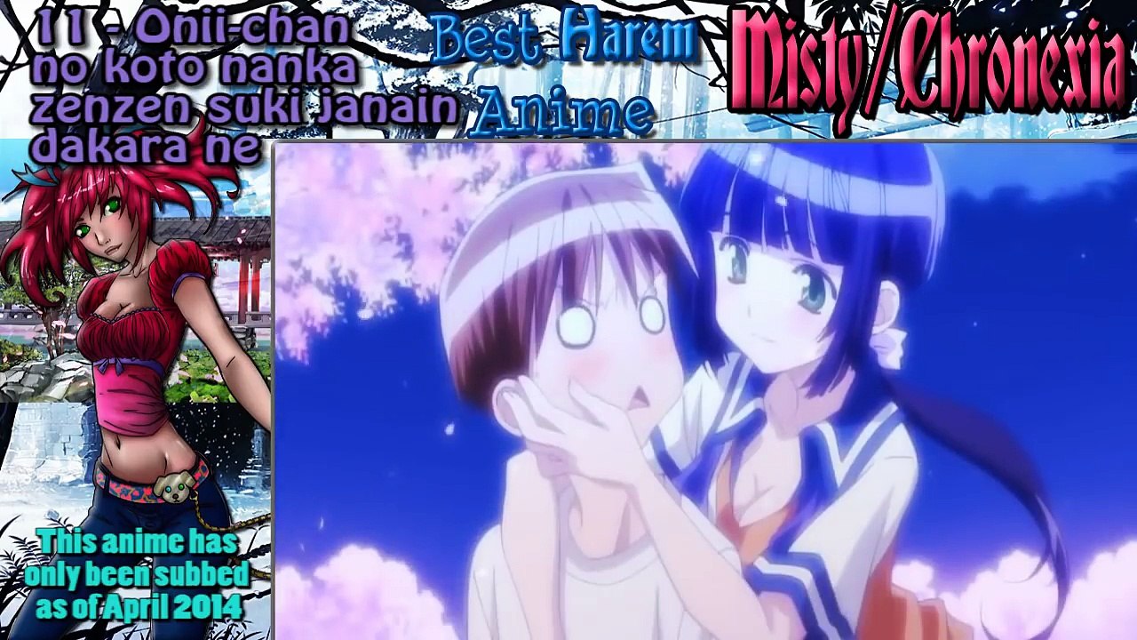 Top 10 Best Unpopular Harem Ecchi Anime EVER [HD]
