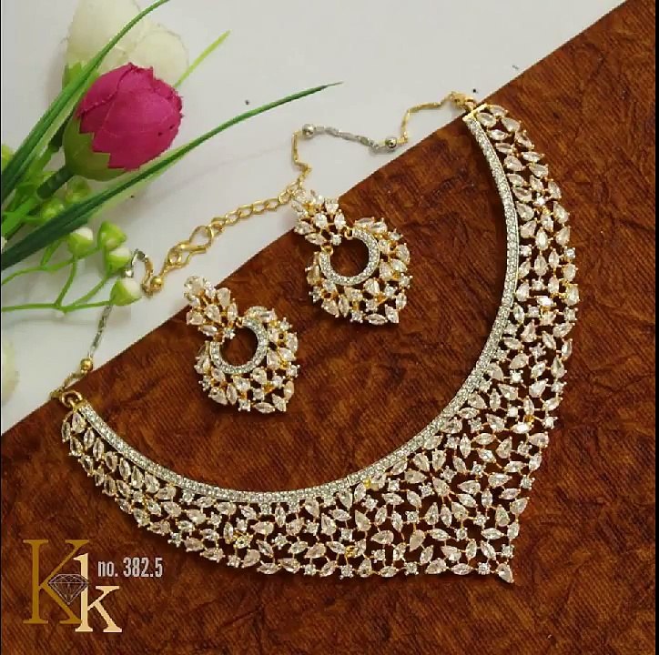 one gram gold jewellery Set designs - To order what's app me 8897313363 - southreelnews