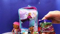 FROZEN Disney Elsa & Anna Surprise Suitcase and Candy Surprise Toys Video