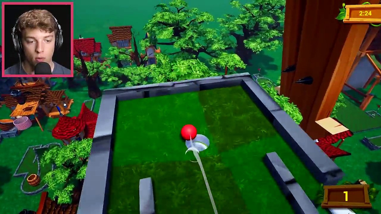 HOLE IN ONE FROM HEAVEN!? (Golf It Funny Moments)