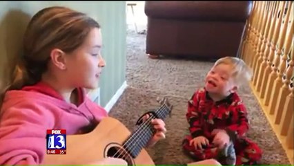 Young Boy with Down Syndrome Learning to Speak Through Music