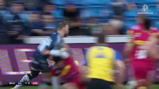 Sale Sharks v Harlequins - 1st half - RD 13 - Aviva Premiership 2018