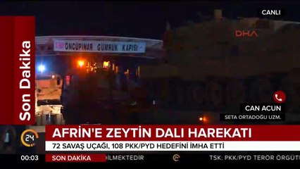 Afrin'e Zeytin Dalı Harekatı
