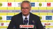 Foot - L1 - Nantes : Ranieri «Bordeaux mérite sa victoire»