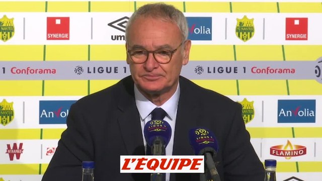 Foot - L1 - Nantes : Ranieri «Bordeaux mérite sa victoire»