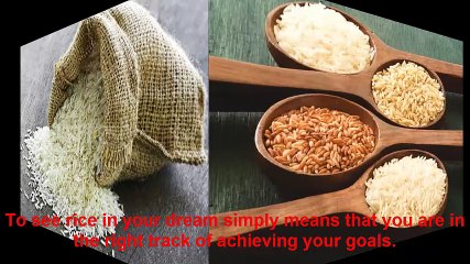 خواب میں چاول کھاتے دیکھنا