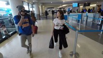 Miss Universe Olivia Culpo Is All Style At LAX