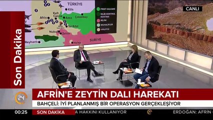 Afrin'e Zeytin Dalı Harekatı