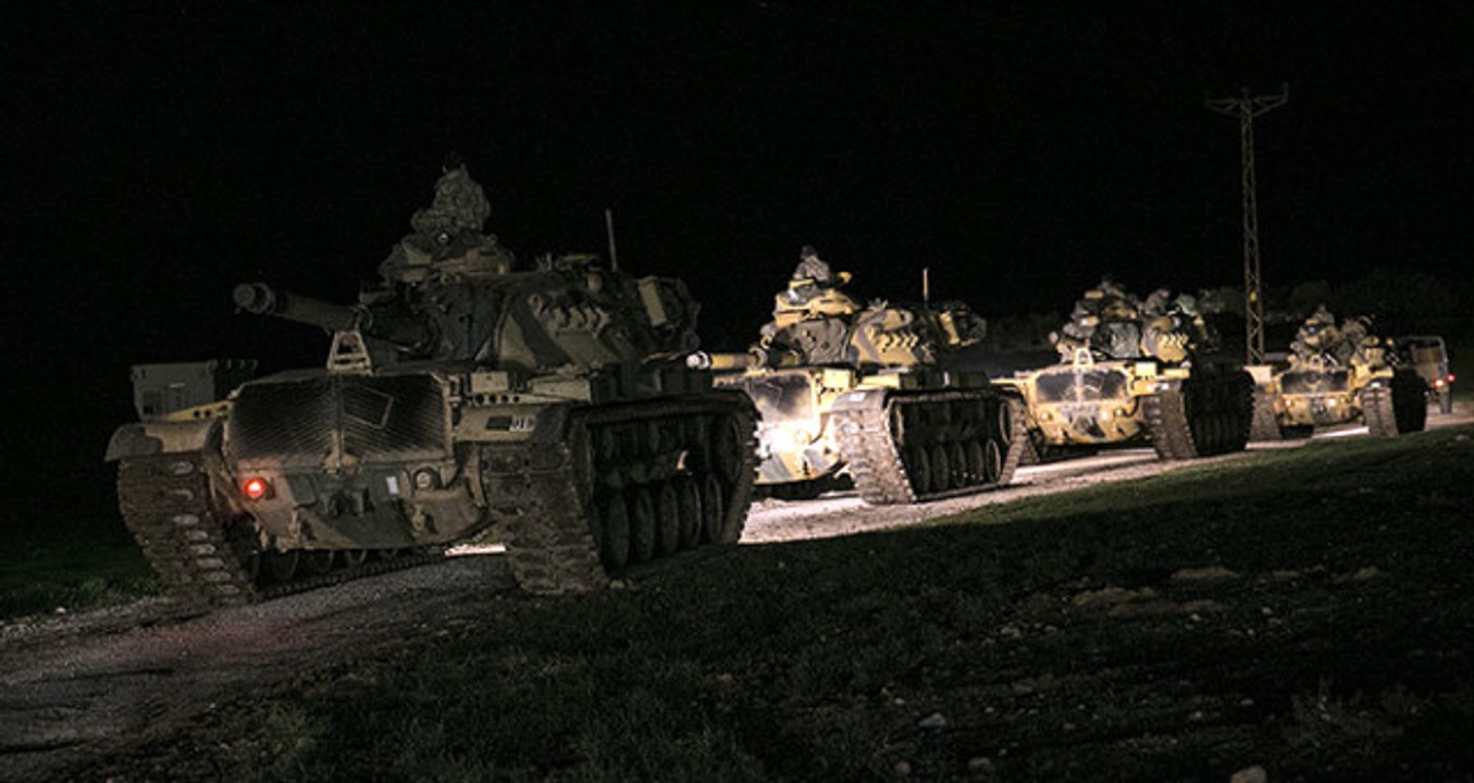 Türk Jetleri Vurdu, Tanklar Suriye'ye Girdi! İşte Afrin Operasyonundan Tüm Detaylar