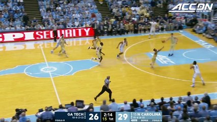 Georgia Tech vs. North Carolina Basketball Highlights (2017-18)