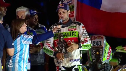 LIVE - Arrival podium / Podio Llegada / Podium arrivée - Dakar 2018