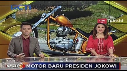 Melirik Ketampanan Motor Chopper Baru Milik Presiden Jokowi