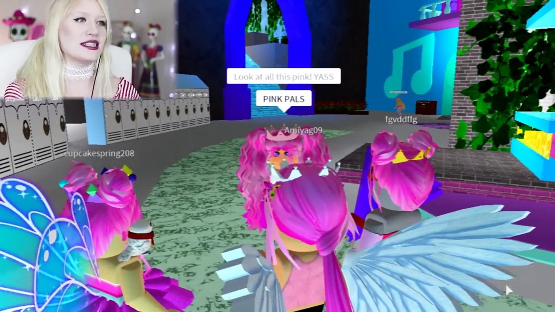 20 000 Diamond Makeover Roblox Royale High Video Dailymotion - pink leah ashe roblox
