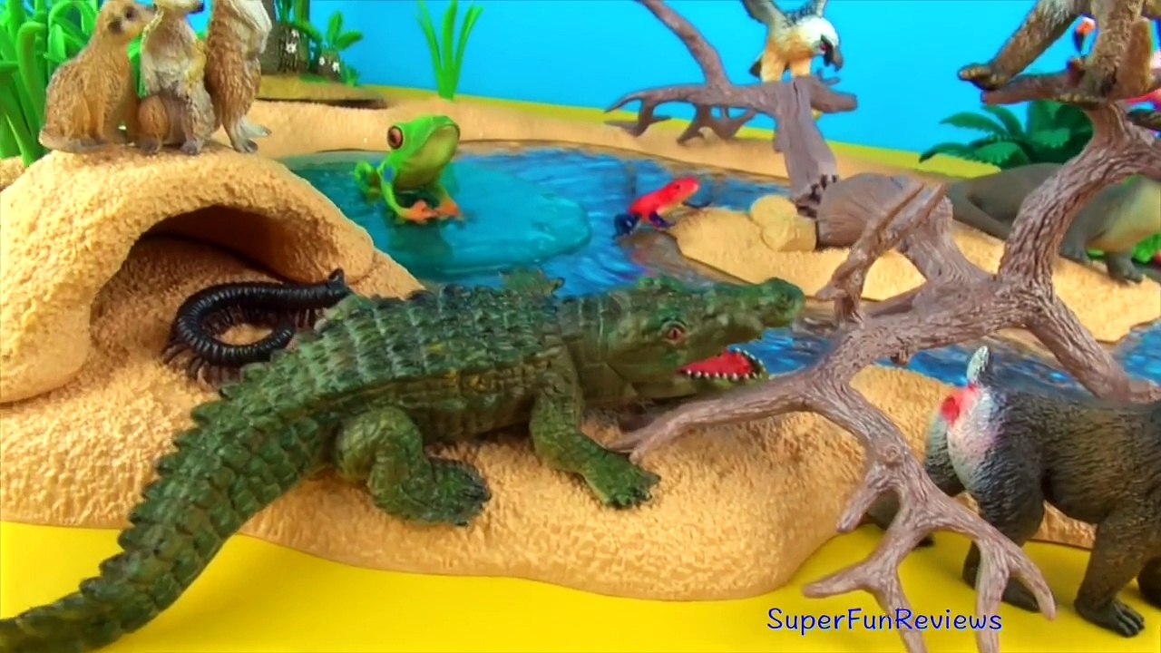 Amazing Wild Animals ANTELOPE Toy Collection - Oryx Nyala Okapi Kudu