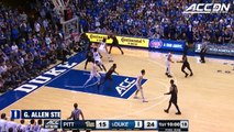 Grayson Allen Steal Turns Into Massive Dunk vs. Pitt