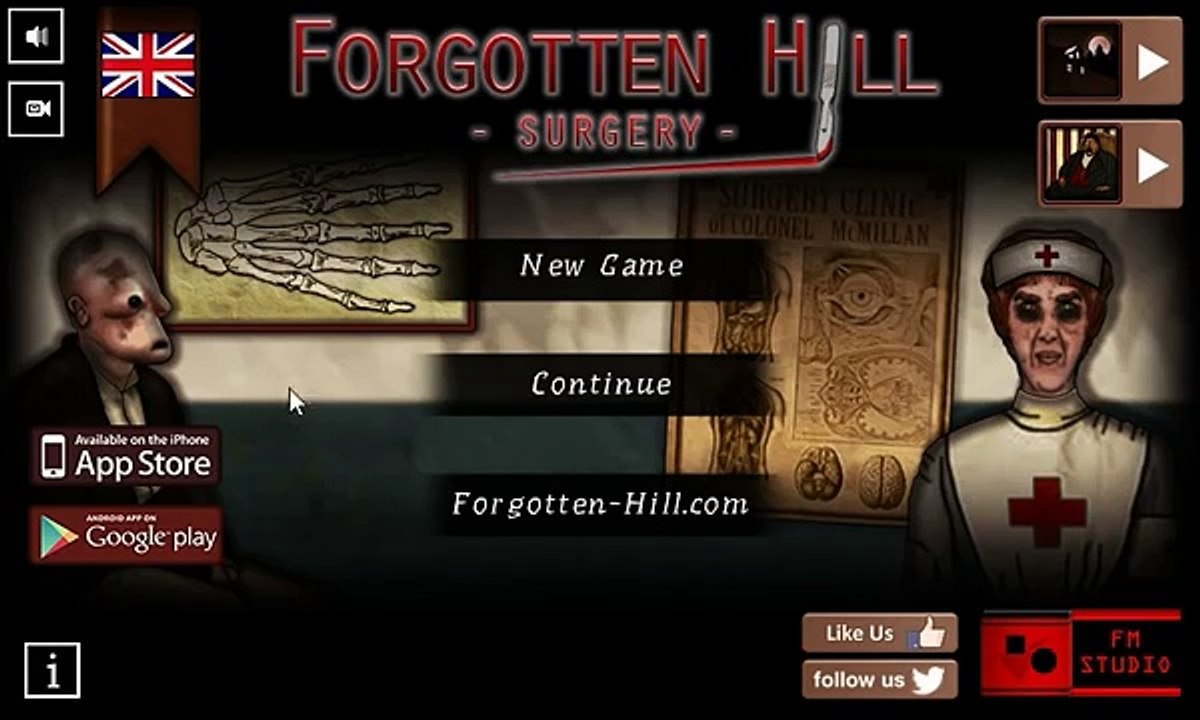 Forgotten Hill: Surgery - Walkthrough