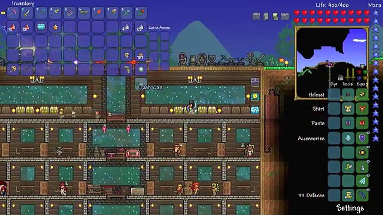 Mechanical Boss Battles! Upgrades Galore! || Terraria Co-Op Survival [Episode 13]