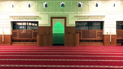 Stormoskeen i Nørrebro, København. Masjid Khayr El-Barriya. Azan Madinah. Metin Demirtas. Ezan Medine.أذان مدني من رحاب الحرم النبوي الشريف تقليد الشيخ عبدالعزيز بخاري، محاكاة الأذان الشيخ عصام بخاري.Imitation Sheikh Abdulaziz Bukhari Sheikh Essam Bukhari