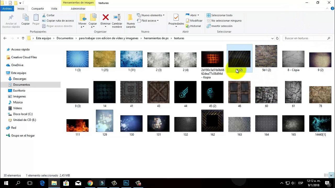 Tutorial sobre como poner texturas en Textos