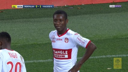 Gradel's reckless tackle earns him an early exit