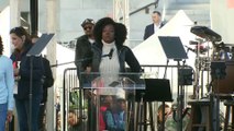 cnn daily Viola Davis speaks at Women's March