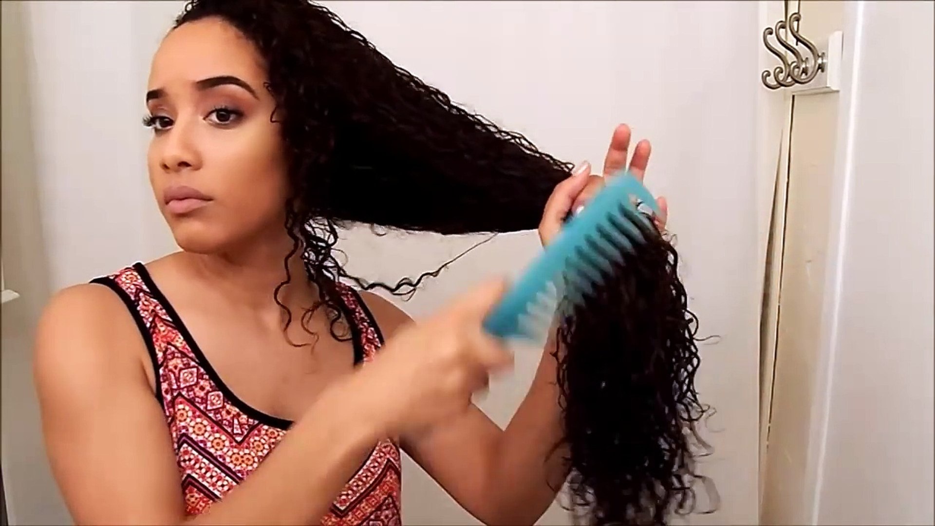 How To Detangle Curly Hair Video Dailymotion