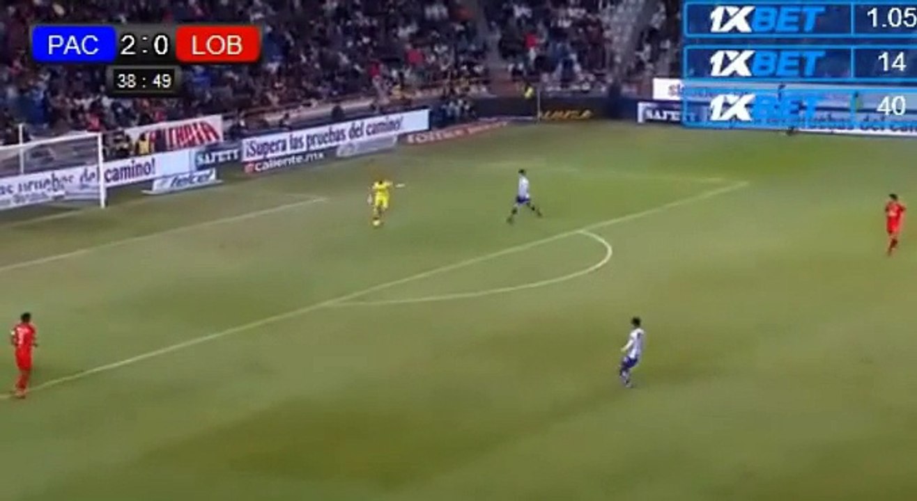 Pachuca 3 - 0	 Lobos BUAP
