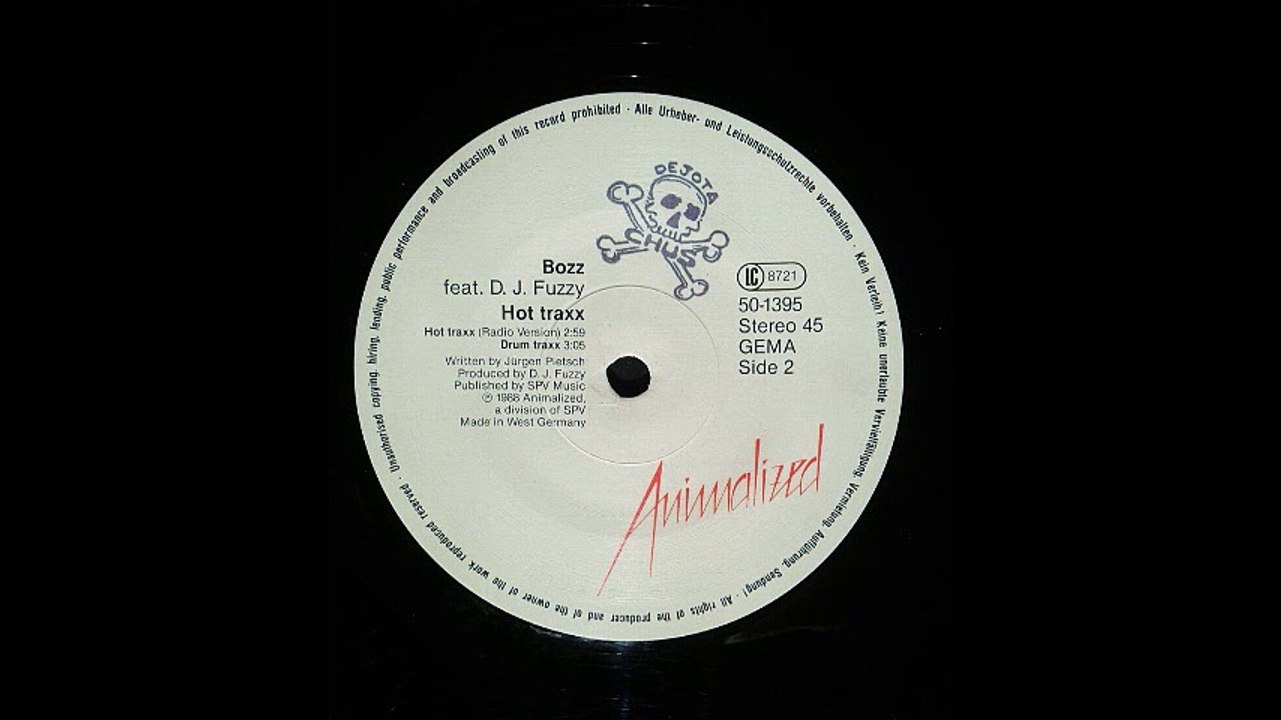 Bozz - Drum Traxx (B2)