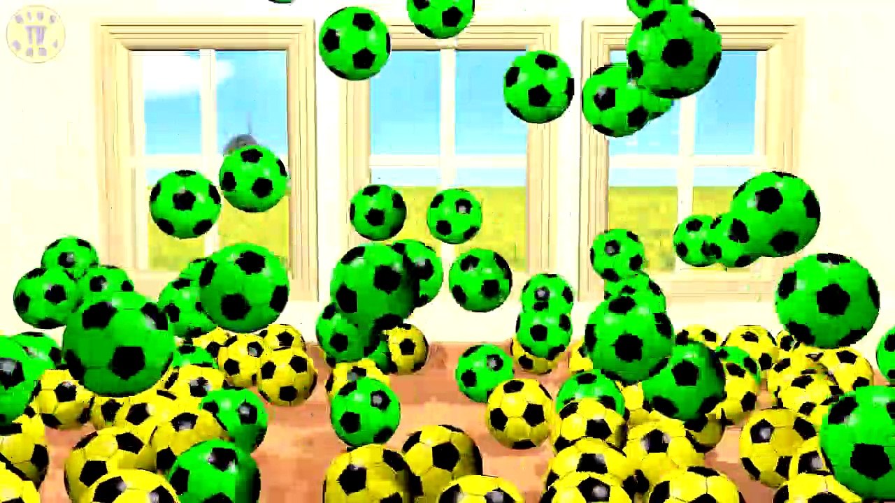 ⚽ Colors Learning For Kids - The Soccer Ball Pit Show - Mr Eggie Show-XotD5IijBto