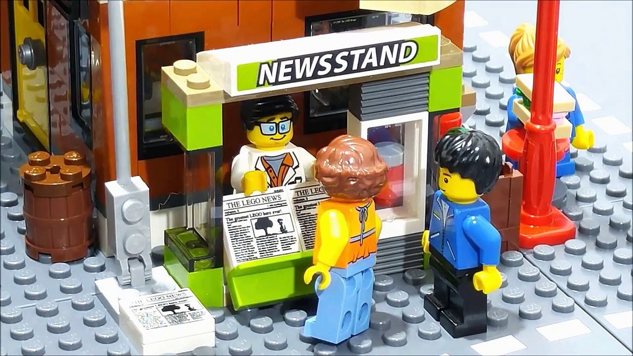 Darth Vader Live on the earth LEGO stop motion
