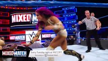 WWE|| Mixed Match Finn Bálor & Sasha Banks def. Shinsuke Nakamura & Natalya