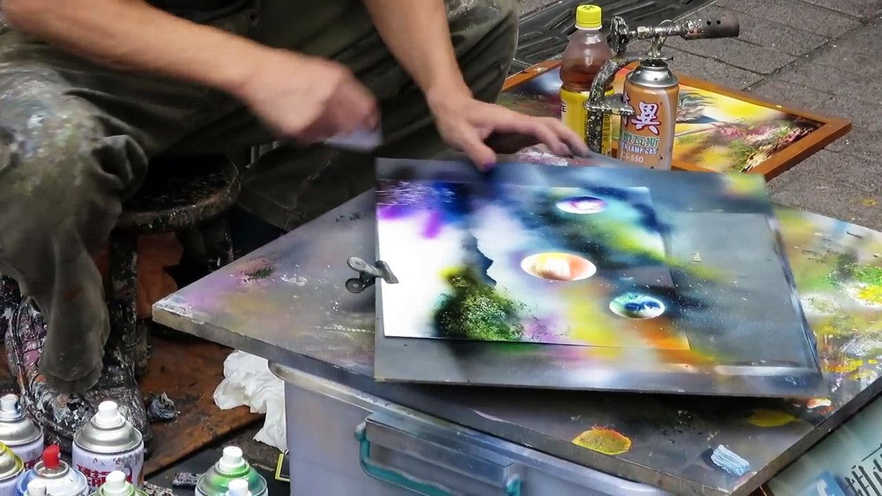 Amazing Street Artist - Taipei, Taiwan