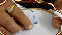 Hand Embroidery for Beginners: Closed Herring Bone Stitch