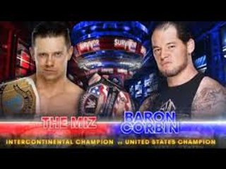 Baron Corbin vs The Miz [Champion vs Champion] Survivor Series 2017 en español latino .