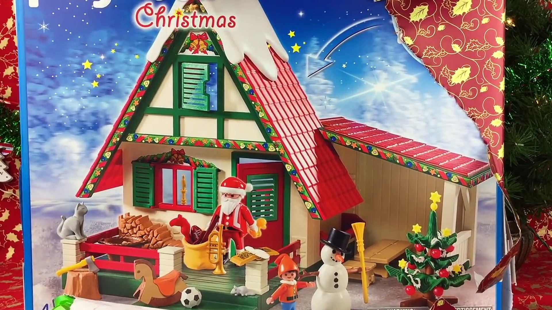 playmobil santa house