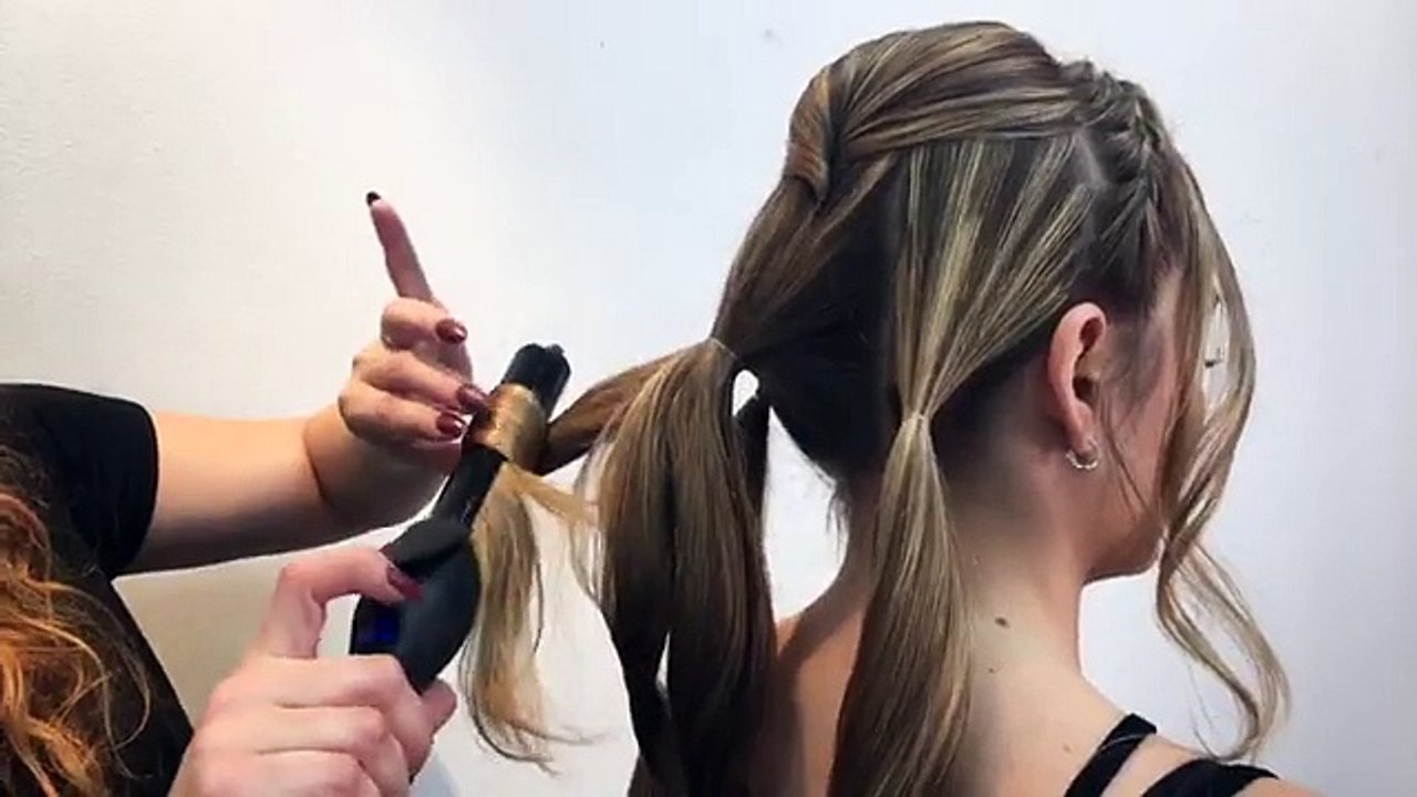 How to create a romantic braided upstyle