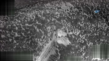 TSK Afrin'de hedefi böyle vurdu