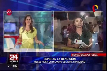 Video herunterladen: Base ‘Las Palmas’: fieles hacen colas desde temprano para misa del Papa