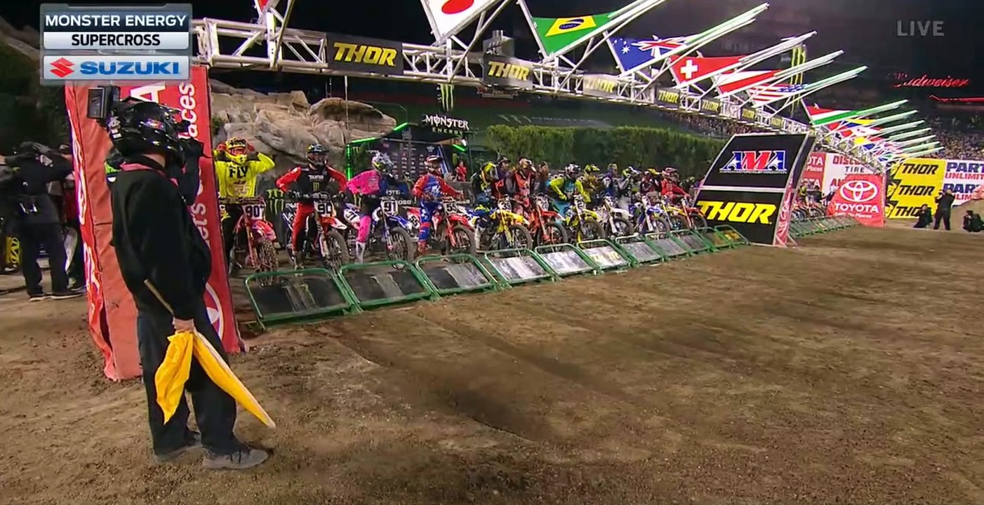 450 SX Main Event 2 Monster Energy Supercross 2018 Anaheim