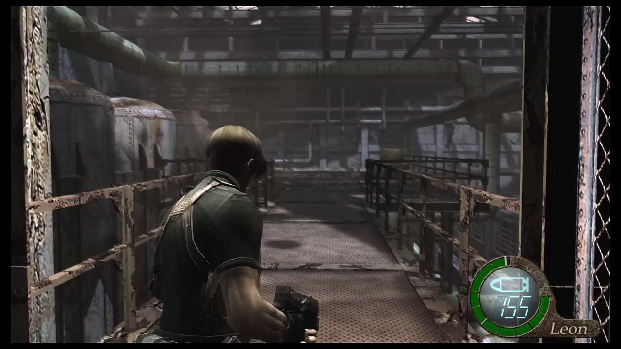 resident evil 4 Leon vs Krauser HD PS4