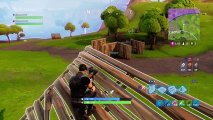 Fortnite top1 fort usine