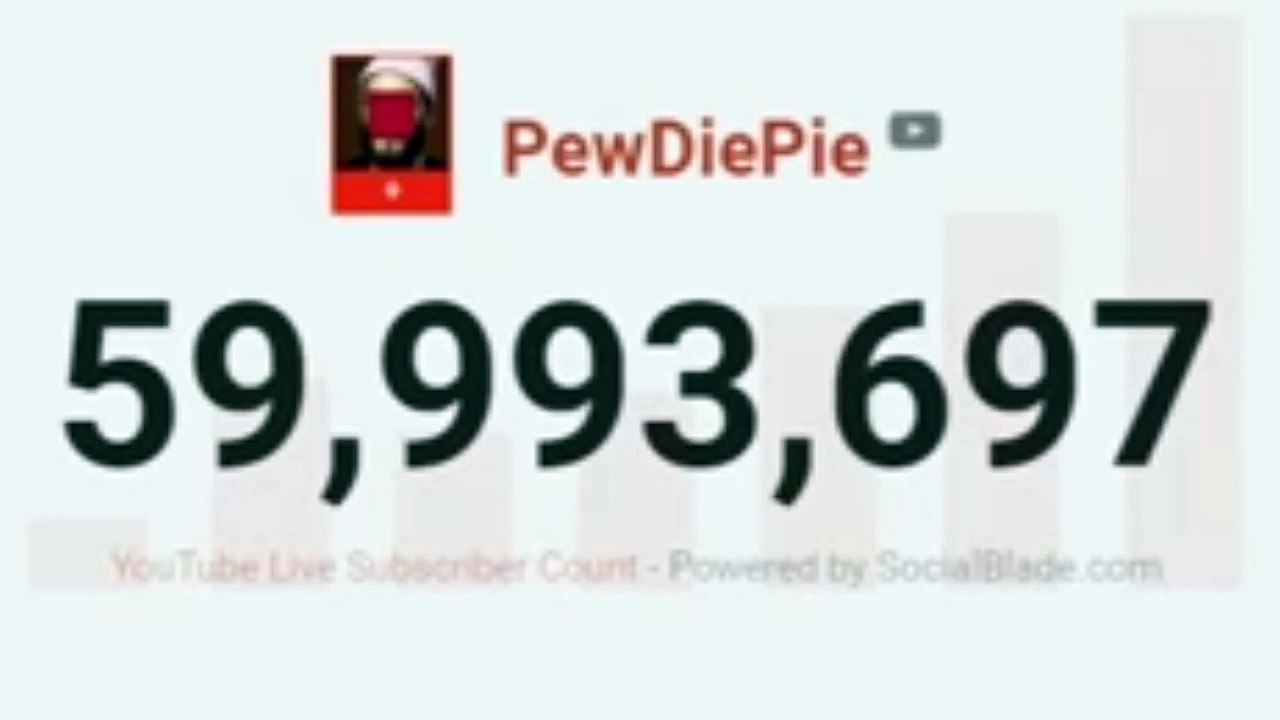  PEWDIEPIE HITTING 60 MILLION! 