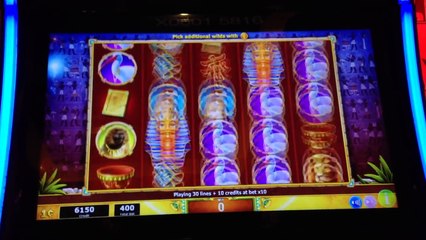 *$100 MAX BET SESSION* SPHINX 3D Slot Machine Bonus (Spielo)