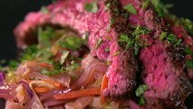 How to Make Michael Symons Flank Steak with Crunch Cabbage | The Chew