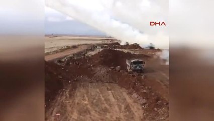 Hatay Zeytindalı Harekatı ile Birlikte Afrin'deki Hedeflerin Vurulma Anı